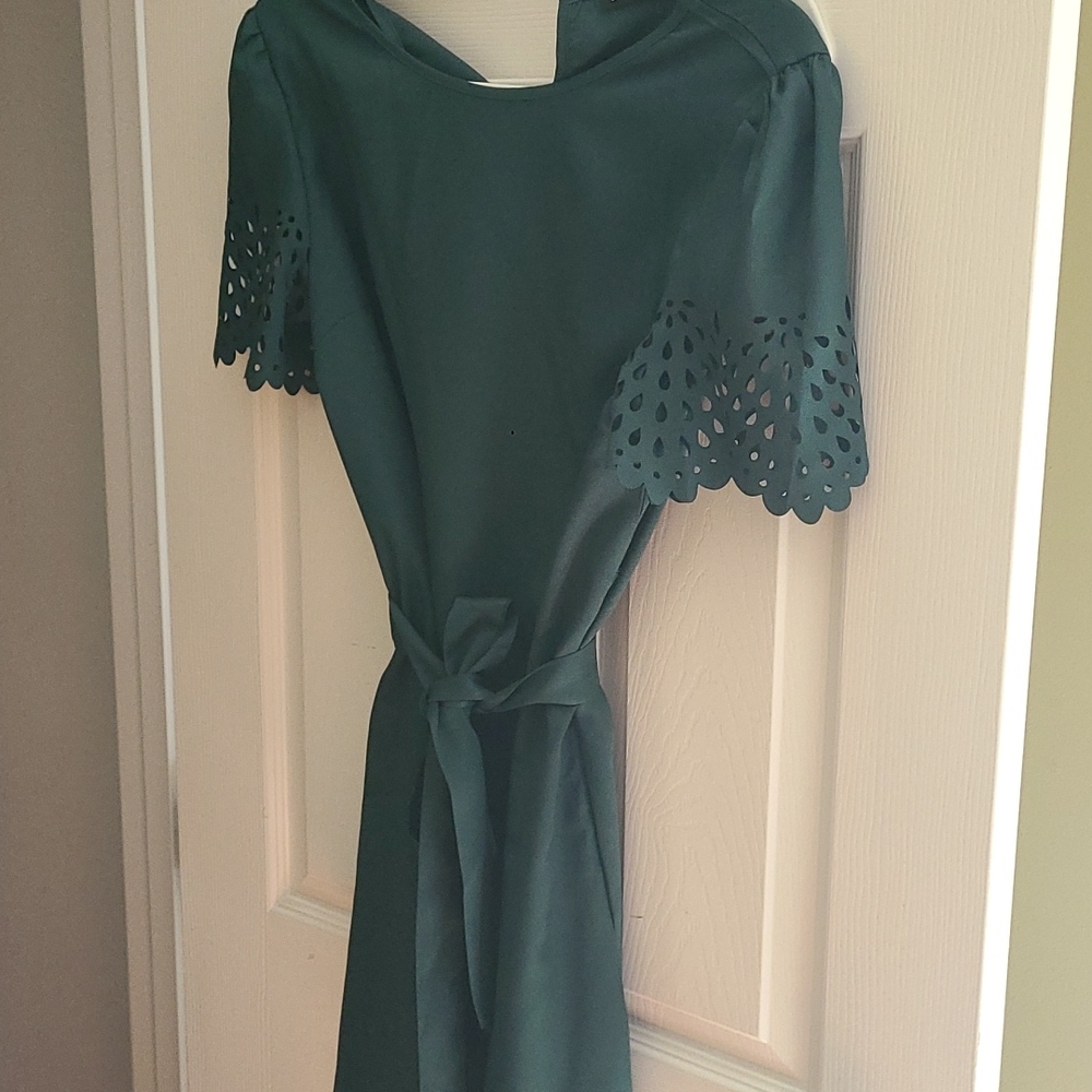 Green dress